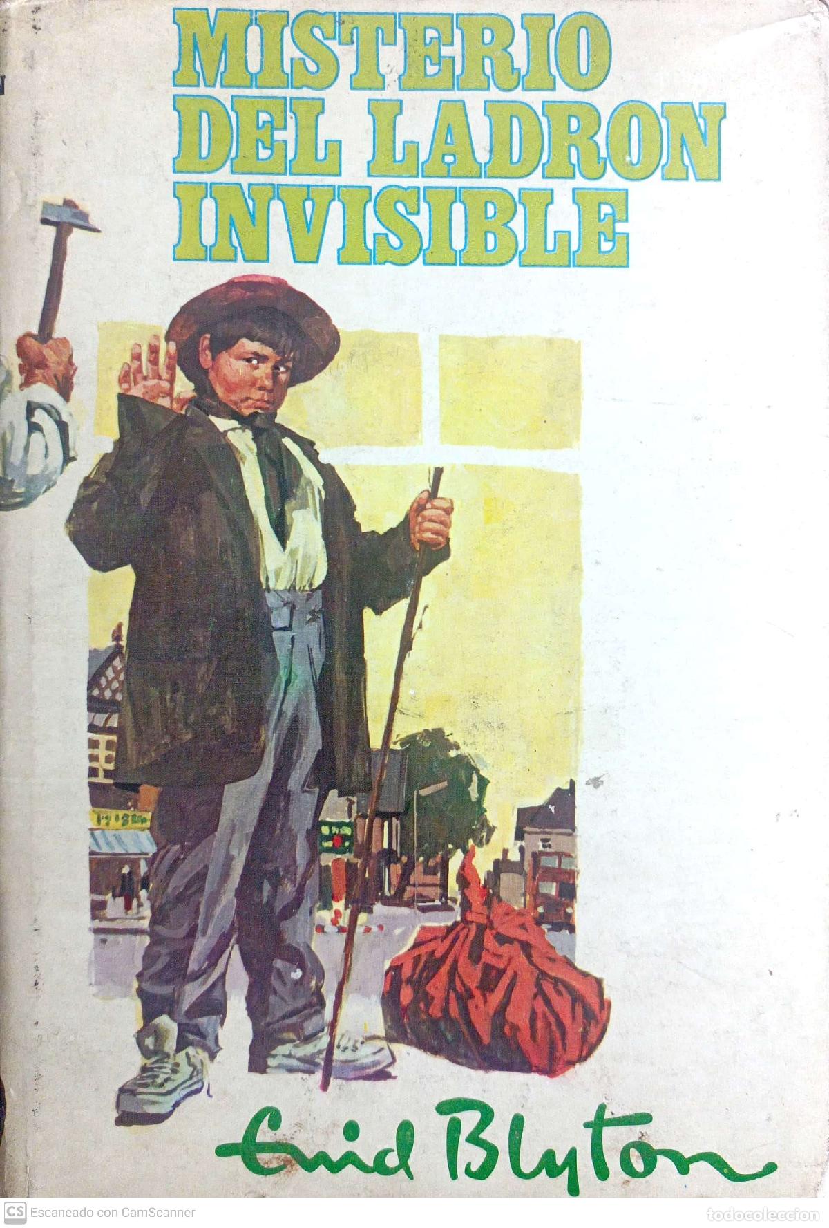 Libros de segunda mano: Misterio del ladr&oacute;n invisible - Emid Blyton - Foto 1