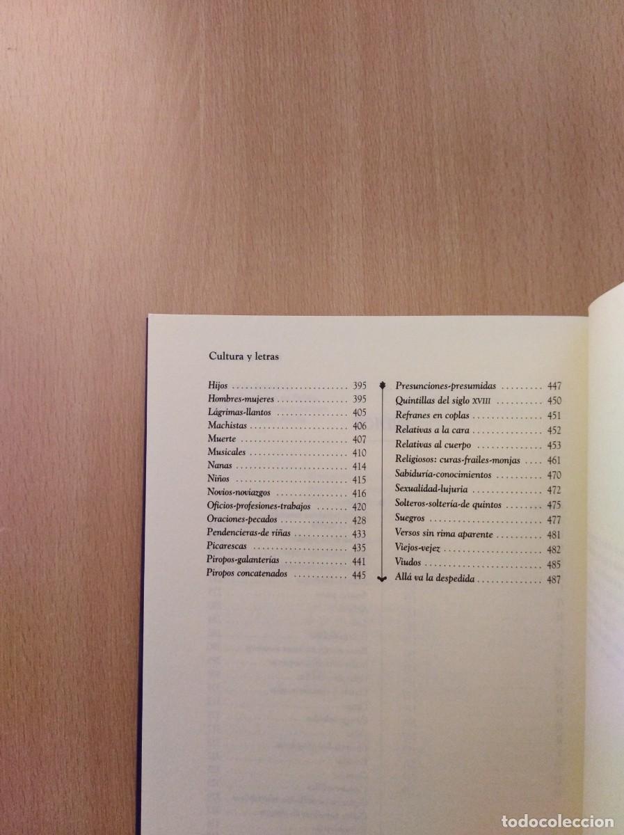 Libros de segunda mano: REFRANES Y COPLAS. JOS&Eacute; LUIS GONZ&Aacute;LEZ D&Iacute;AZ - Foto 5