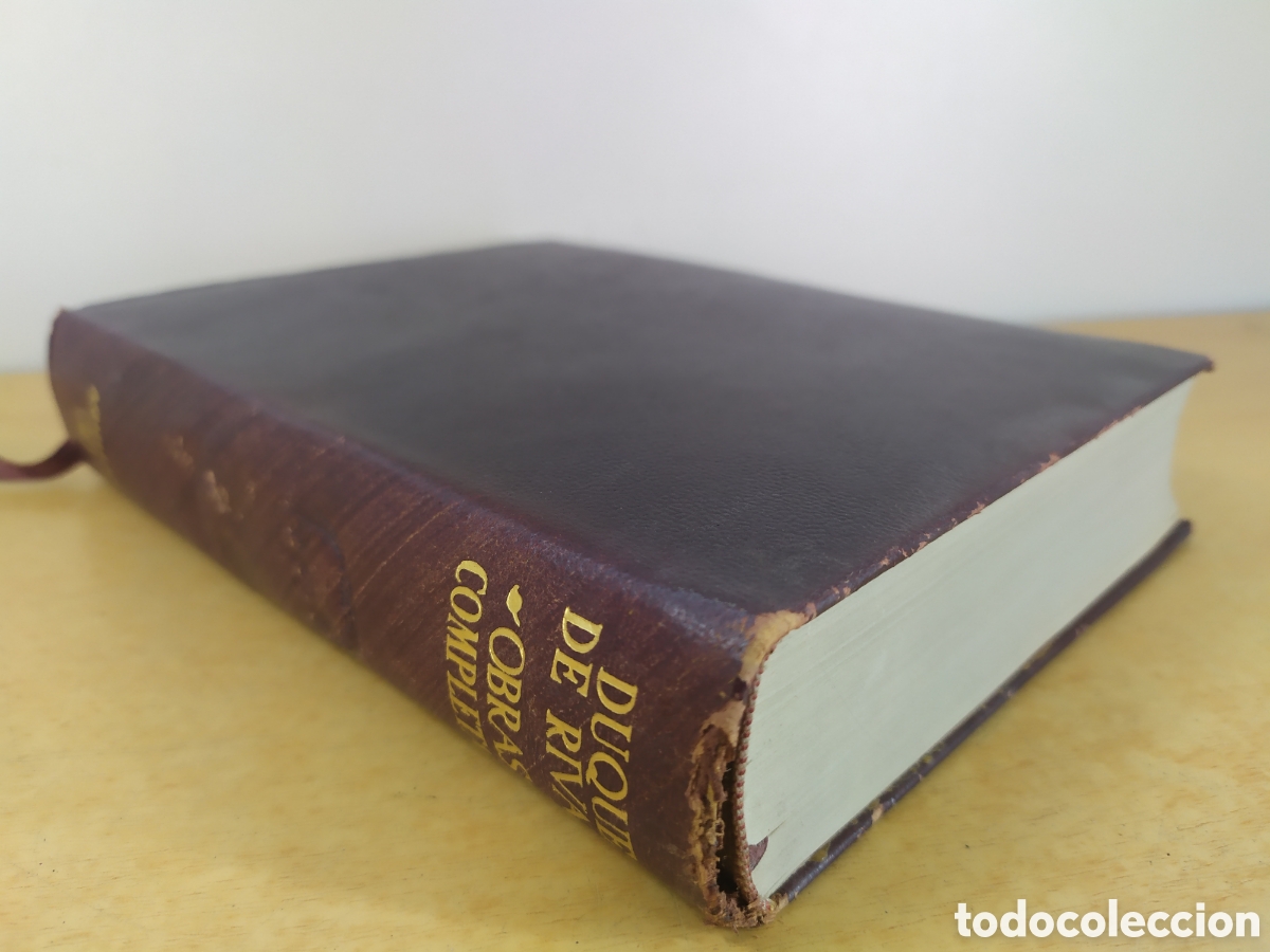 Libros de segunda mano: DUQUE DE RIVAS. OBRAS COMPLETAS / 2&ordf; edici&oacute;n. 1956. AGUILAR - Foto 7