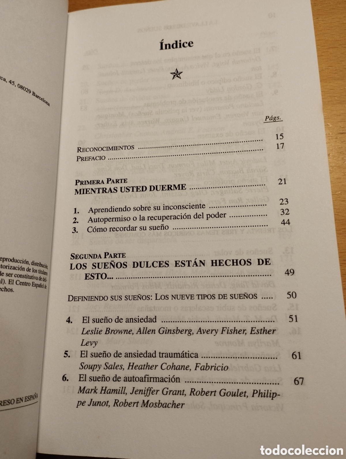 Libros de segunda mano: LA LLAVE DE LOS SUE&Ntilde;OS. EL PODER DE LA MENTE INCONSCIENTE (LAUREN LAWRENCE) - Foto 3