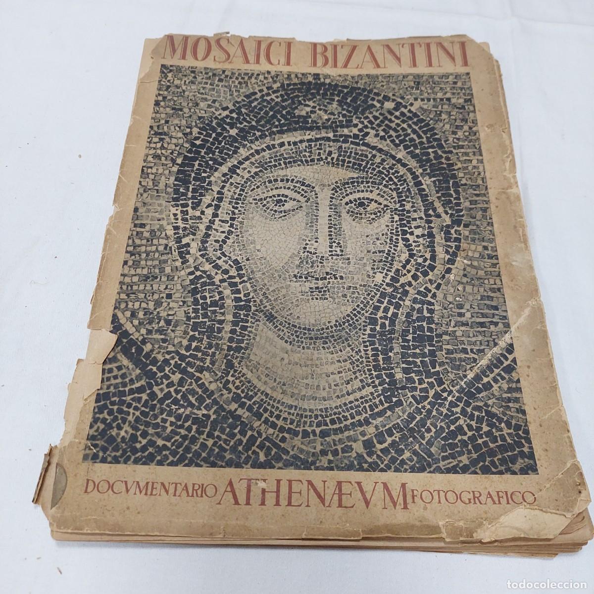 Livres d'occasion: Libro laminas Mosaicos bizantinos 1941