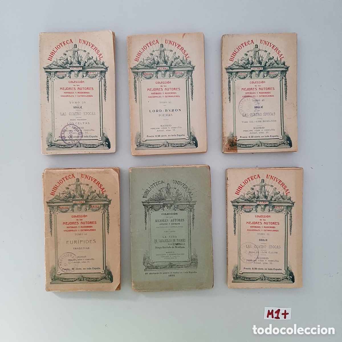 Libros de segunda mano: Lote BIBLIOTECA UNIVERSAL, TOMOS Sueltos - Foto 1