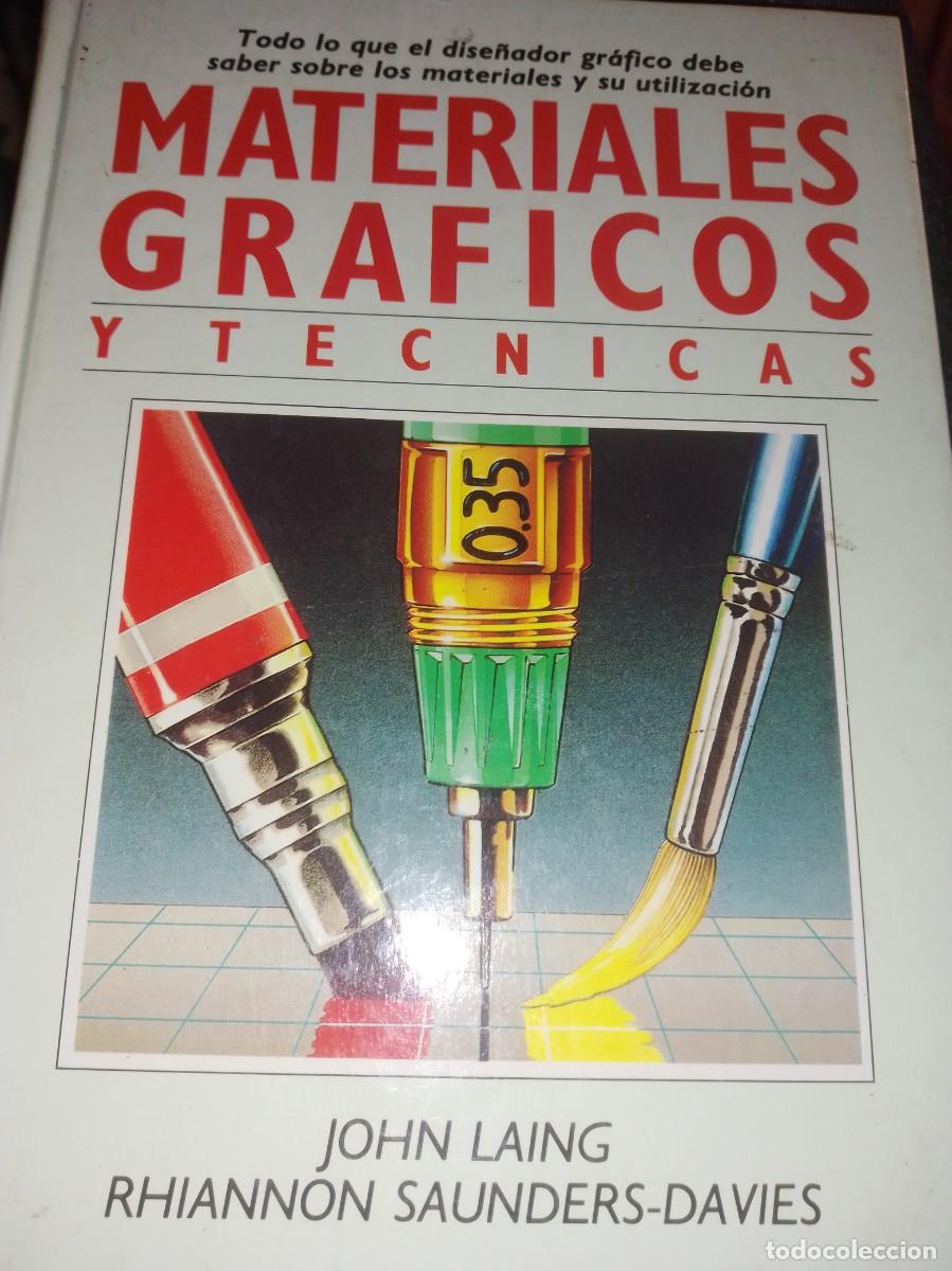 Libros de segunda mano: Libro material gr&aacute;fico y t&eacute;cnicas - Foto 1