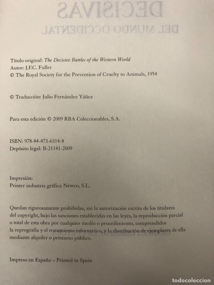 Libros de segunda mano: Batallas decisivas - Foto 2