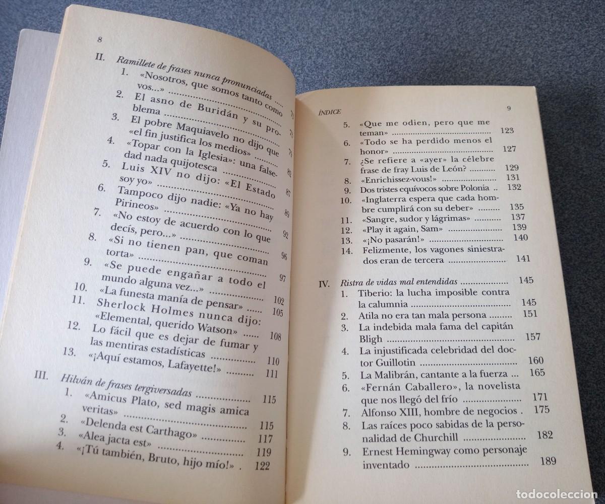 Libros de segunda mano: Grandes Mentiras De La Historia Pedro Voltes - Foto 5