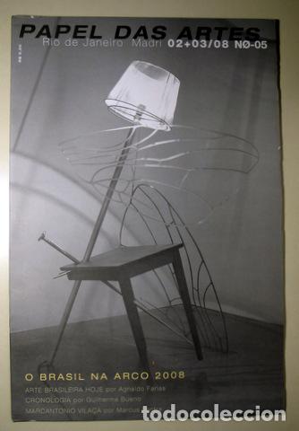Libros de segunda mano: PAPEL DAS ARTES - Rio de Janiro 2008 - Ilustrado - Foto 1