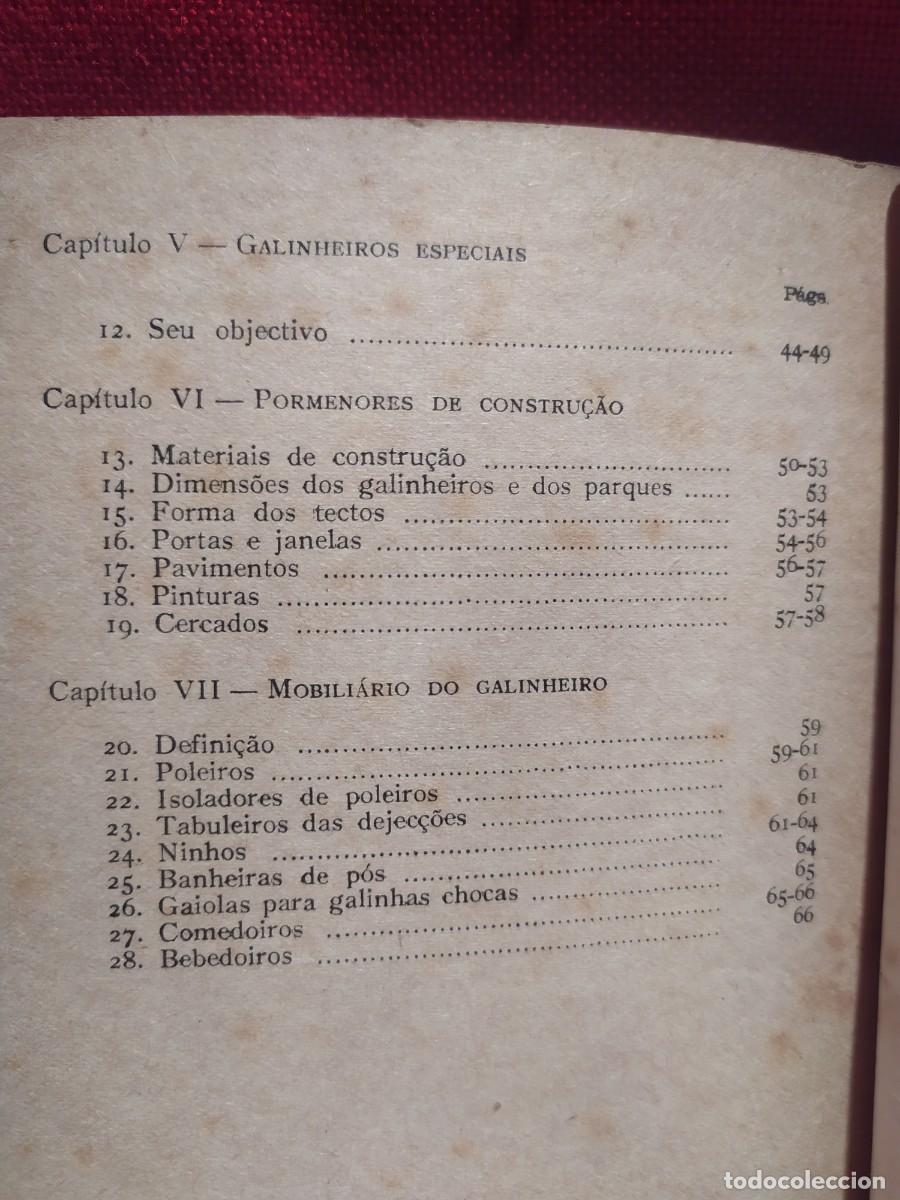 Libros de segunda mano: 1948. O galinheiro. Constru&ccedil;oes rurais. - Foto 3