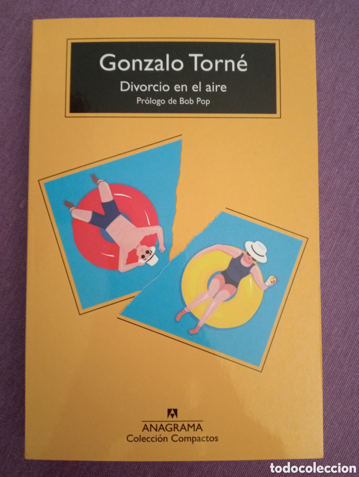 Libros de segunda mano: Gonzalo Torn&eacute; . Divorcio en el aire . Anagrama compactos . - Foto 1
