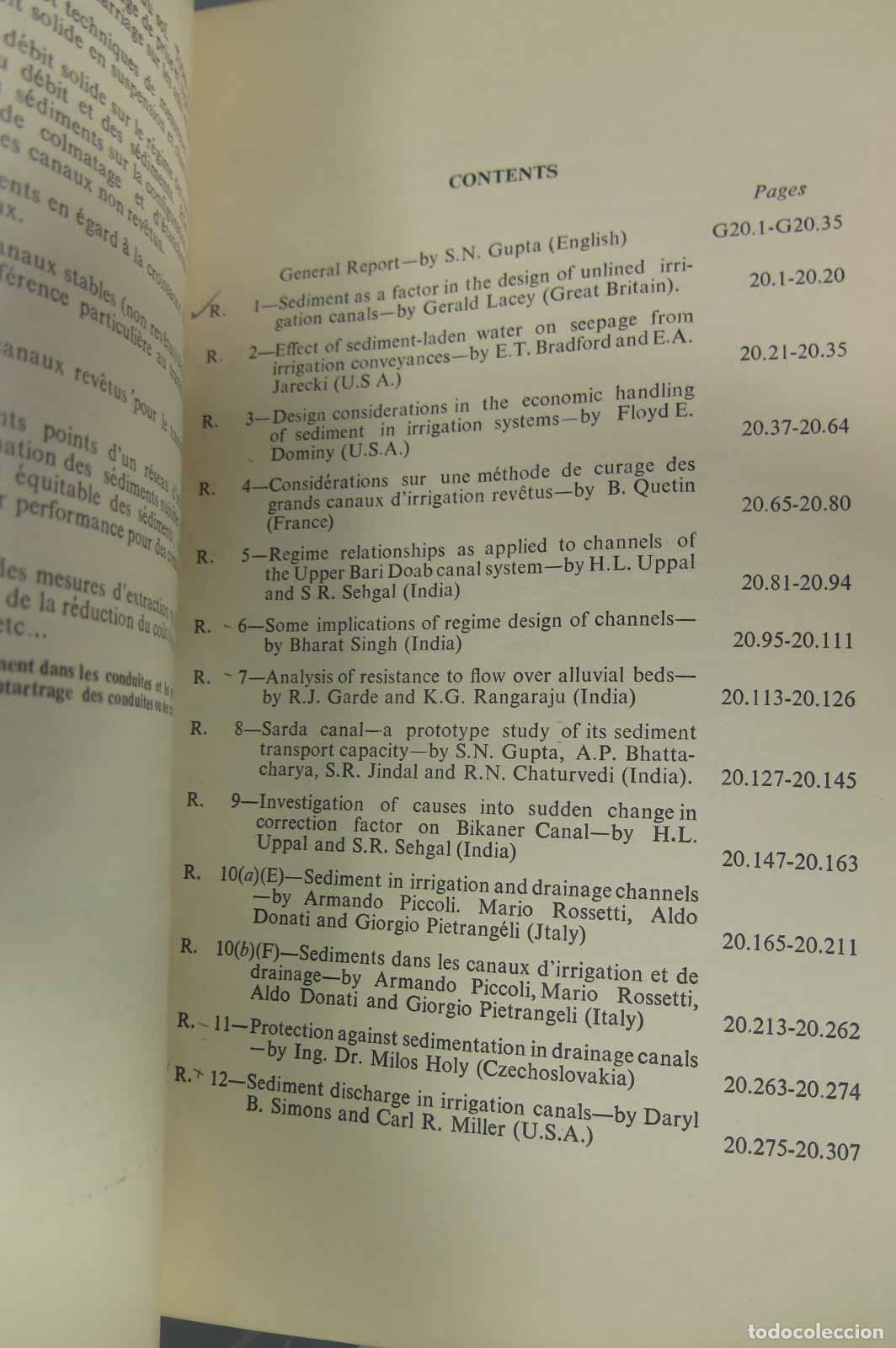 Libros de segunda mano: Sixth Congress Irrigation and Drainage - Foto 2