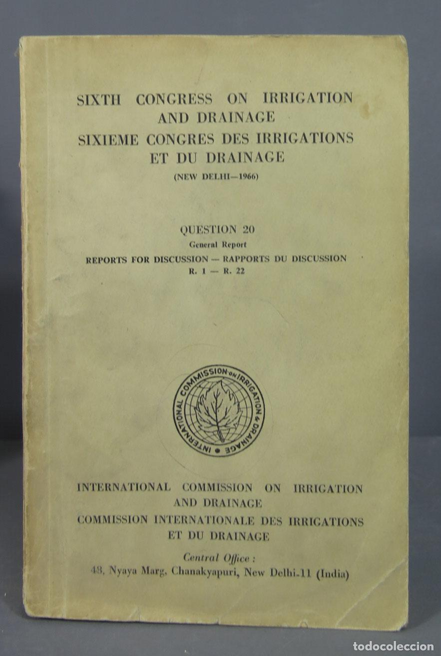 Libros de segunda mano: Sixth Congress Irrigation and Drainage - Foto 1