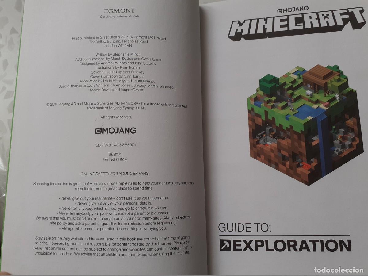 Libros de segunda mano: LIBRO MINECRAFT - MOJANG 2017 - GUIDE TO EXPLORATION - Foto 4