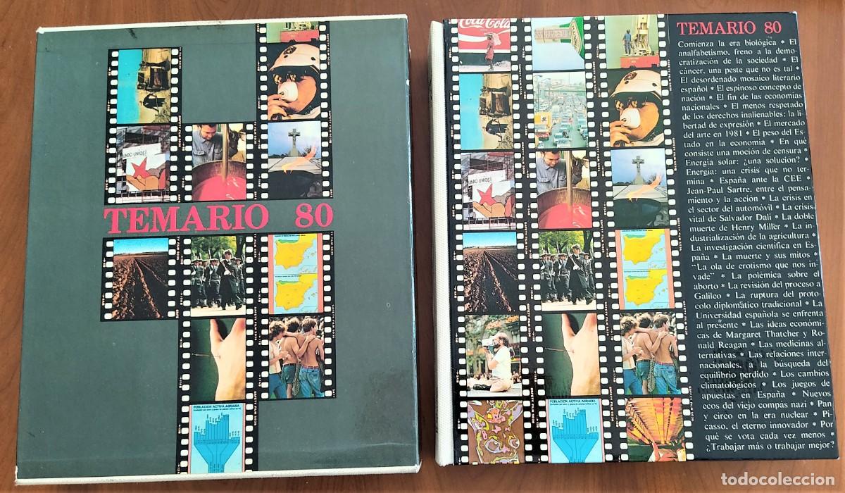 Libros de segunda mano: TEMARIO 1980 - TEMARIO 80 - DIFUSORA INTERNACIONAL - Foto 1
