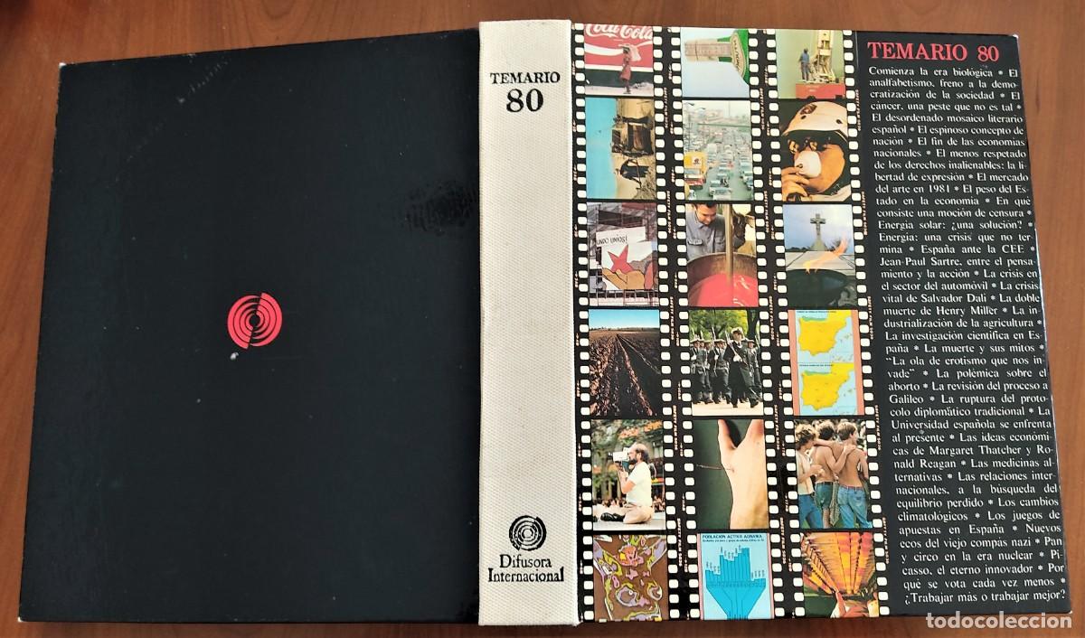 Libros de segunda mano: TEMARIO 1980 - TEMARIO 80 - DIFUSORA INTERNACIONAL - Foto 2