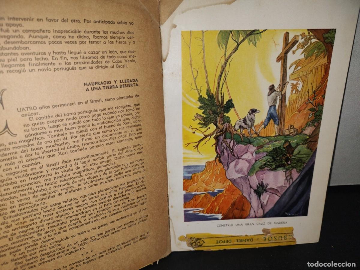 Libros de segunda mano: 72- ROBINSON CRUSOE - DANIEL DEFOE - 1942 - Foto 5
