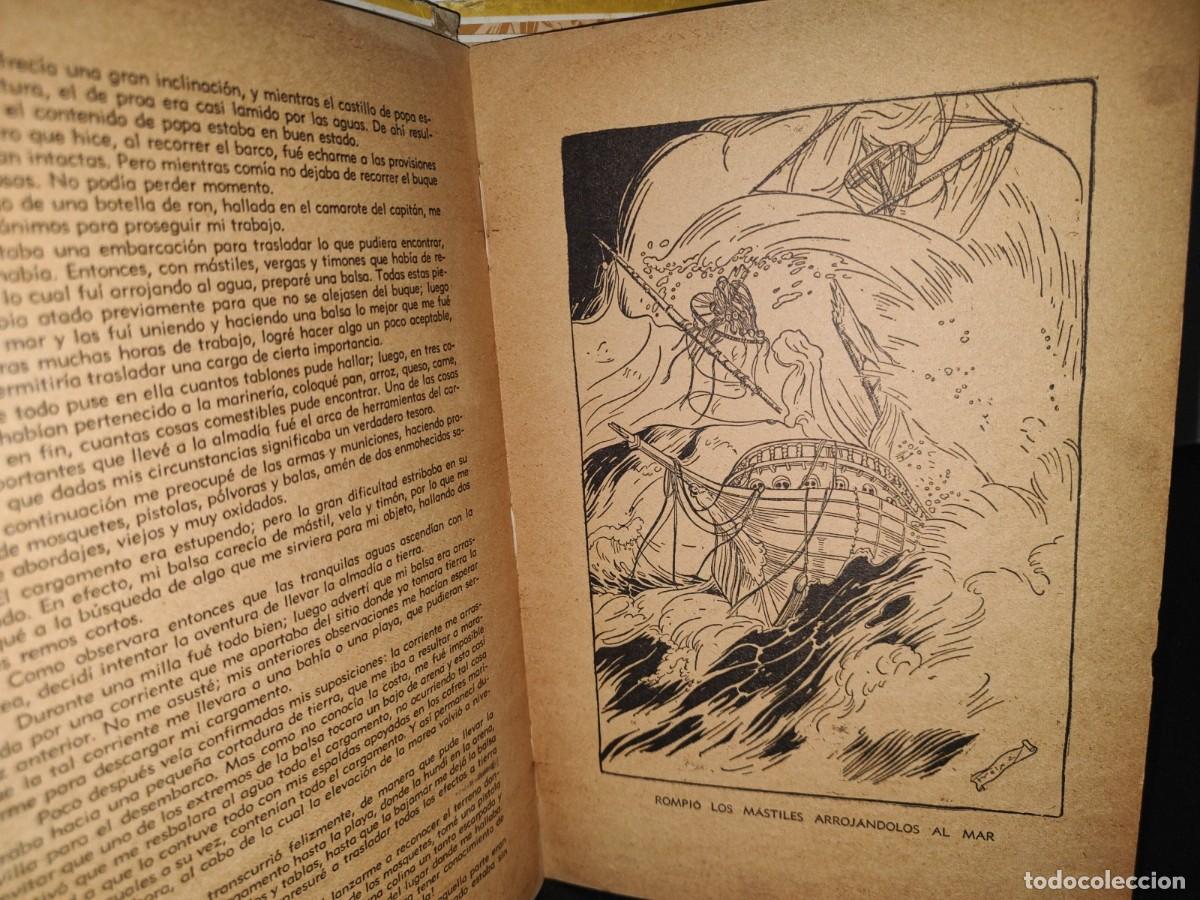 Libros de segunda mano: 72- ROBINSON CRUSOE - DANIEL DEFOE - 1942 - Foto 6