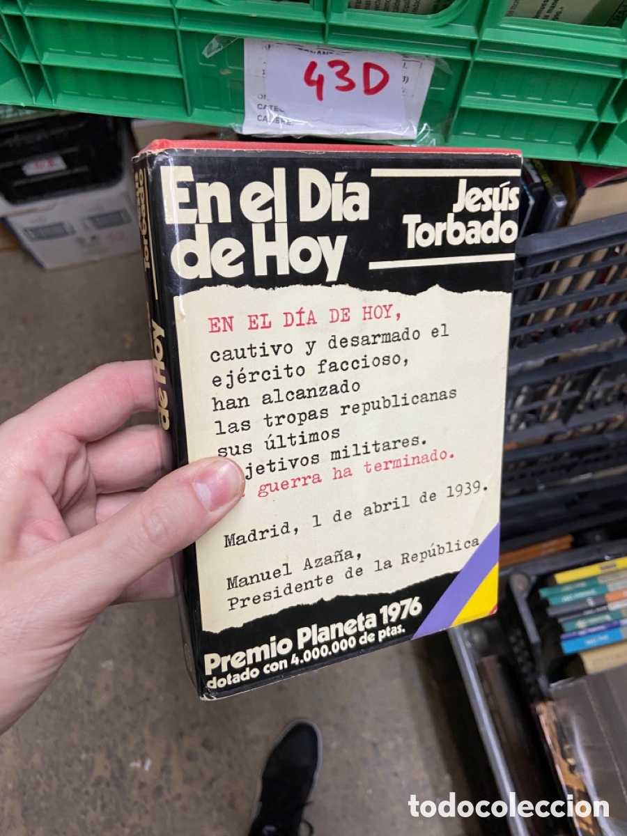 Libros de segunda mano: 43c en el d&iacute;a de hoy - Jes&uacute;s Torbado - Foto 1