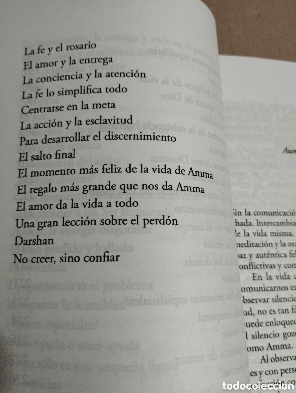 Libros de segunda mano: DESDE EL CORAZ&Oacute;N DE AMMA. CONVERSACIONES CON SRI MATA AMRITANANDAMAYI DEVI - Foto 7