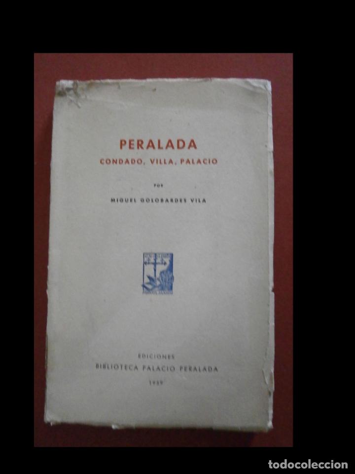 Libros de segunda mano: Perelada. Condado, villa, papacio. Miguel Golobardes Vila - Foto 1