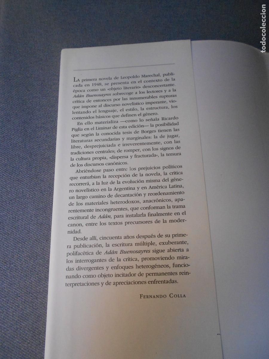 Libros de segunda mano: ADAN BUENOSAYRES - Foto 3