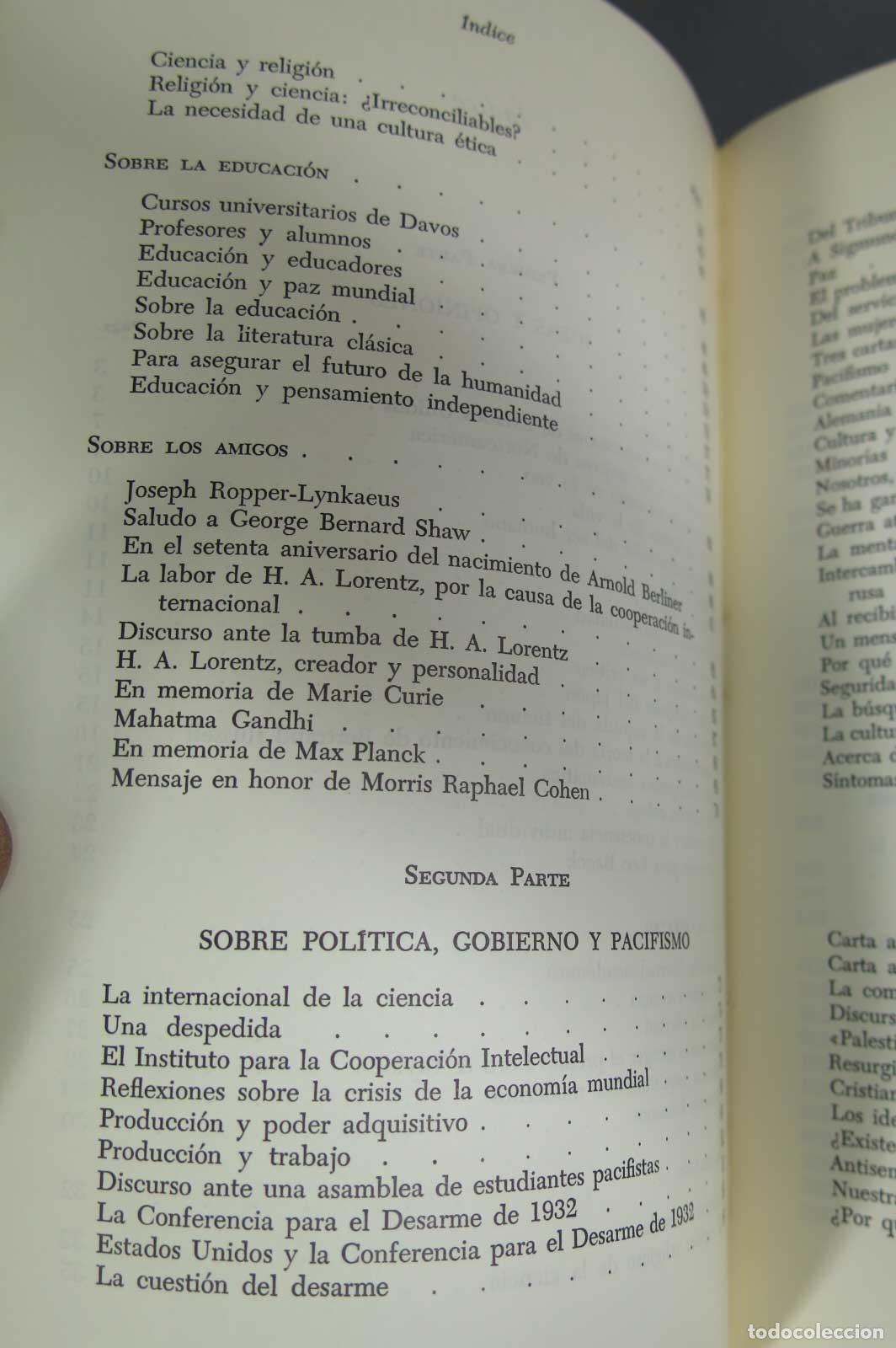 Libros de segunda mano: Mis Ideas Y Opiniones. Albert Einstein - Foto 3
