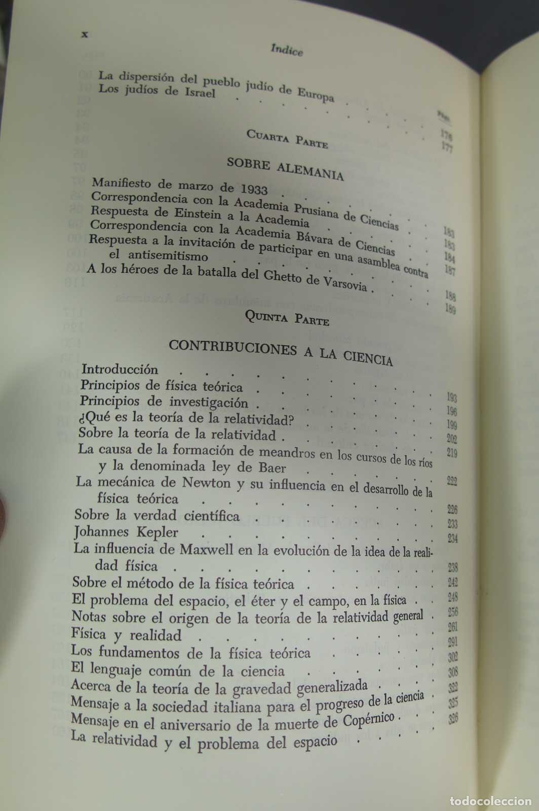Libros de segunda mano: Mis Ideas Y Opiniones. Albert Einstein - Foto 5