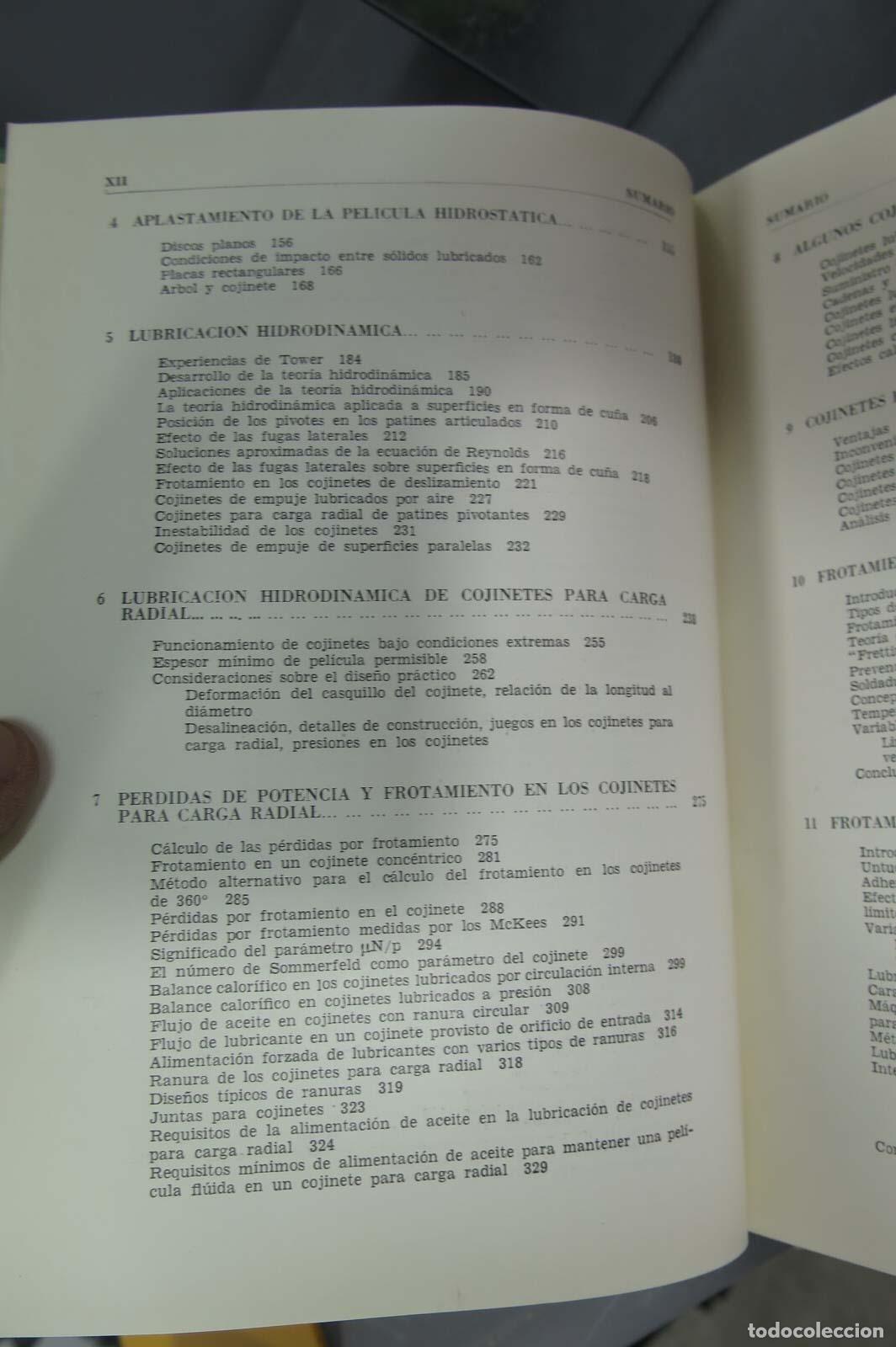 Libros de segunda mano: TEOR&Iacute;A Y PR&Aacute;CTICA DE LA LUBRICACI&Oacute;N. Dudley D. Fuller - Foto 4
