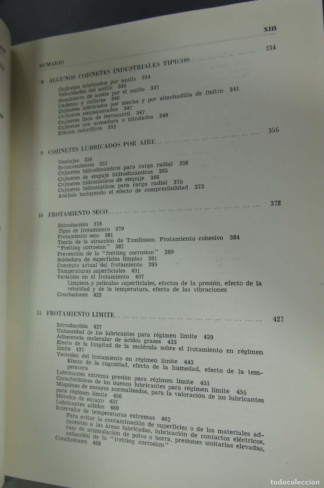 Libros de segunda mano: TEOR&Iacute;A Y PR&Aacute;CTICA DE LA LUBRICACI&Oacute;N. Dudley D. Fuller - Foto 5