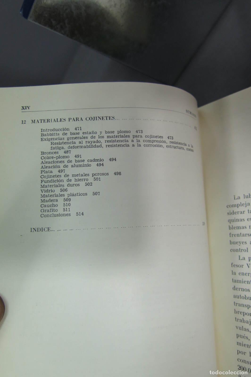 Libros de segunda mano: TEOR&Iacute;A Y PR&Aacute;CTICA DE LA LUBRICACI&Oacute;N. Dudley D. Fuller - Foto 6