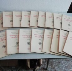 Libros de segunda mano: LOTE 17 VOLS., COMPLETO, “REPERTORIO DE BLASONES DE LA COMUNIDAD HISPÁNICA”, 1969, V. DE CADENAS
