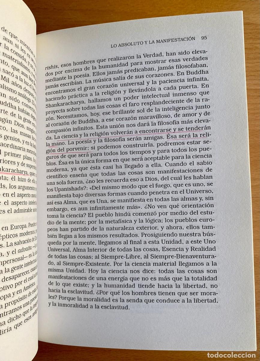 Libros de segunda mano: G&ntilde;ana Yoga, de Swami Vivekananda - Foto 3