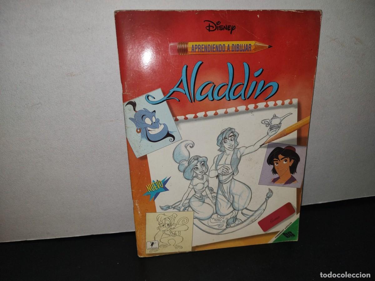 Libros de segunda mano: 72- DISNEY. APRENDIENDO A DIBUJAR. ALADDIN - Foto 1