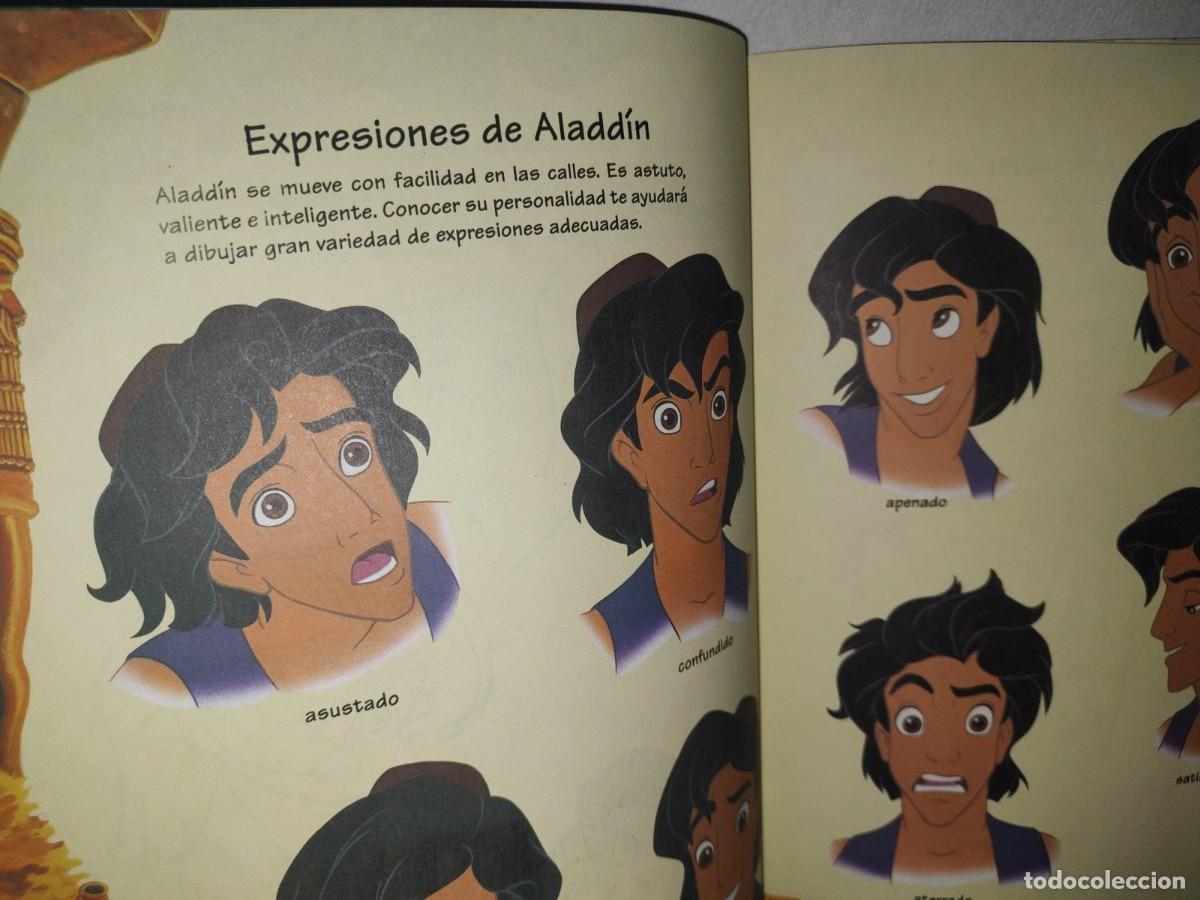 Libros de segunda mano: 72- DISNEY. APRENDIENDO A DIBUJAR. ALADDIN - Foto 5