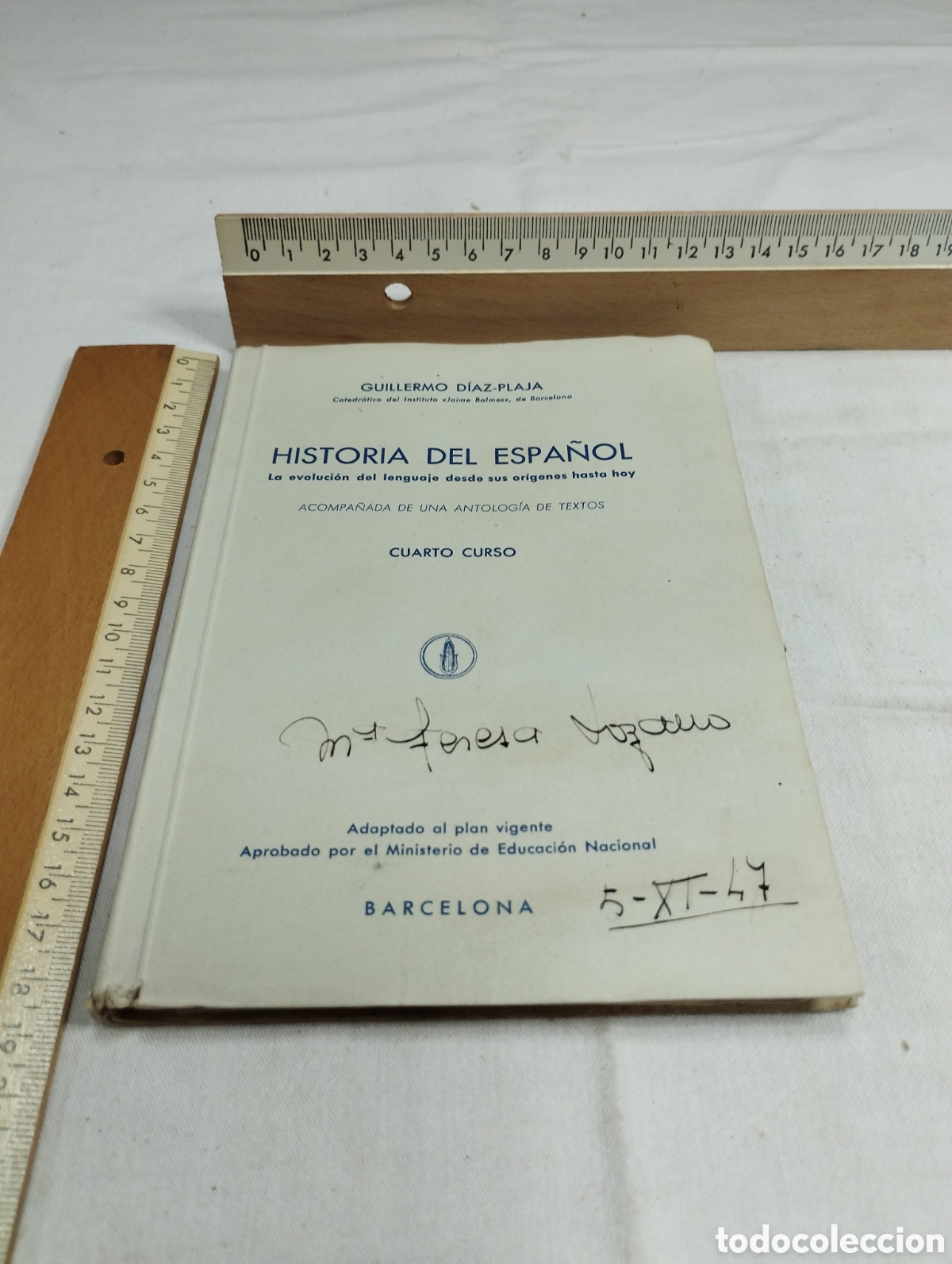 Libros de segunda mano: Historia del espa&ntilde;ol. Guillermo Diaz-Plaja KKB - Foto 1