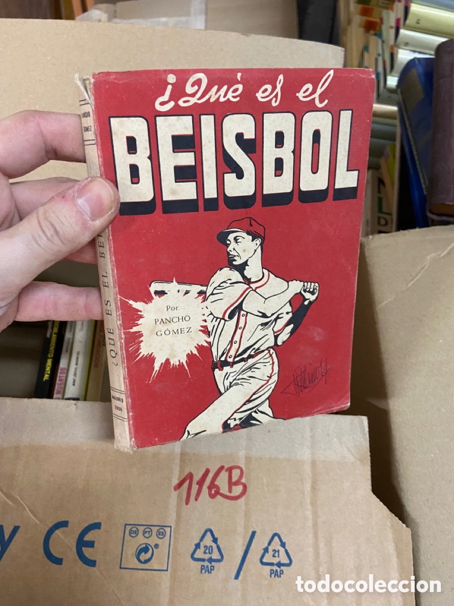 Libros de segunda mano: 116B &iquest;QUE ES EL BEISBOL? POR PANCHO GOMEZ,TACTICA,ORIENTACIONES TECNICAS Y PRACTICAS DEL MISMO.