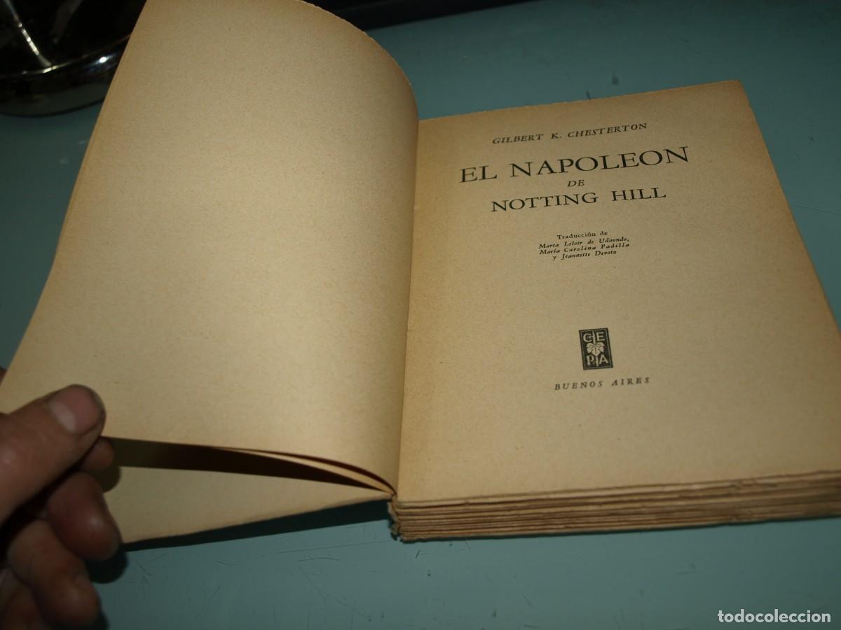 Libros de segunda mano: Gilbert k. Chesterton, El Napoleon de Notting Hill, - Foto 2
