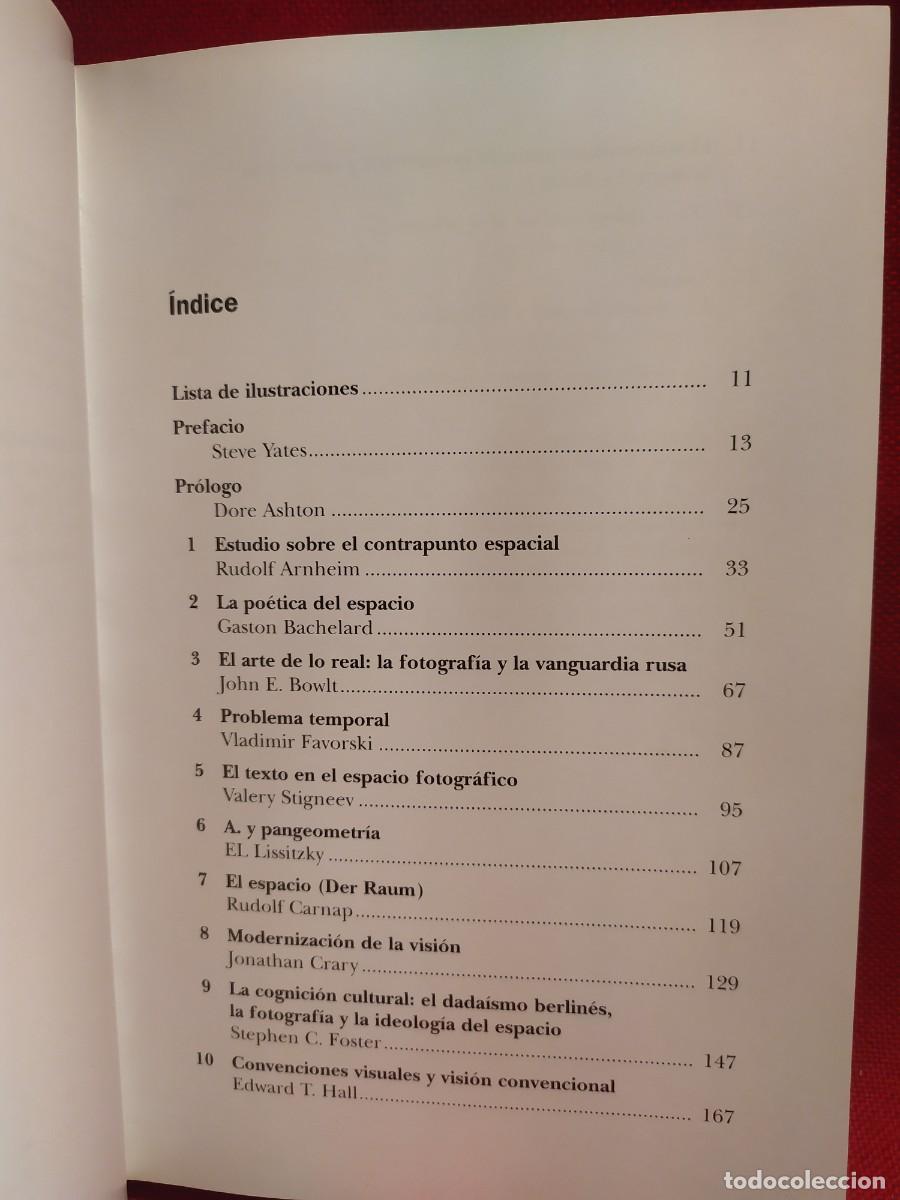 Libros de segunda mano: 2002. Po&eacute;ticas del espacio. Steve Yates. - Foto 3