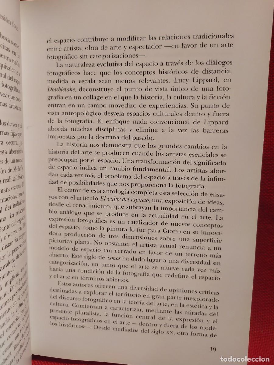Libros de segunda mano: 2002. Po&eacute;ticas del espacio. Steve Yates. - Foto 7
