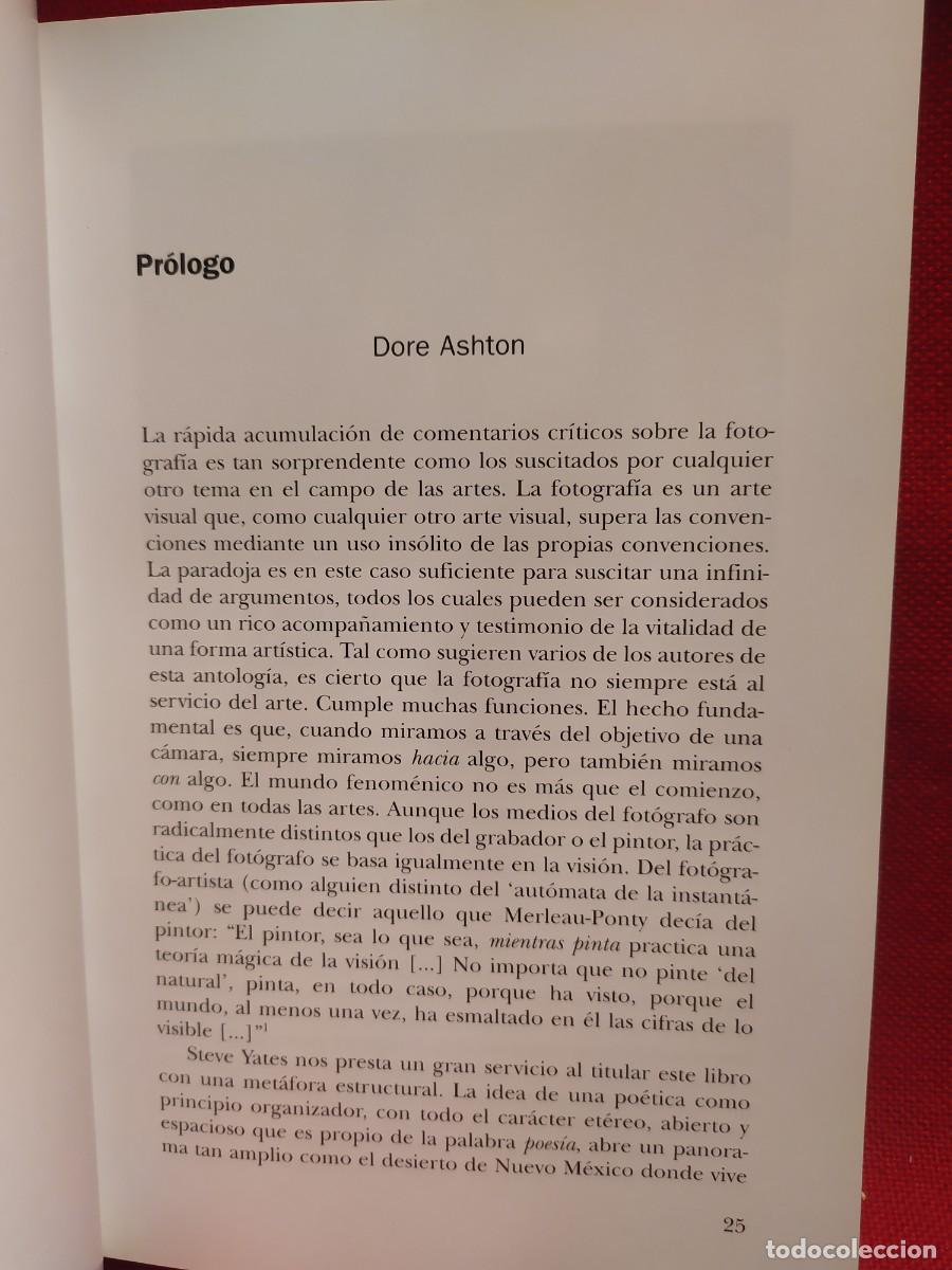 Libros de segunda mano: 2002. Po&eacute;ticas del espacio. Steve Yates. - Foto 8