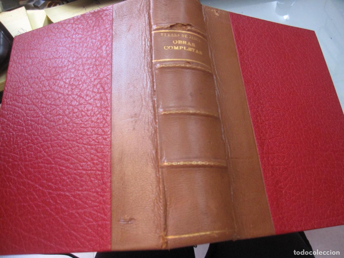 Libros de segunda mano: OBRAS COMPLETAS SANTA TERESA DE JESUS EDIT AGUILAR ANO 1970