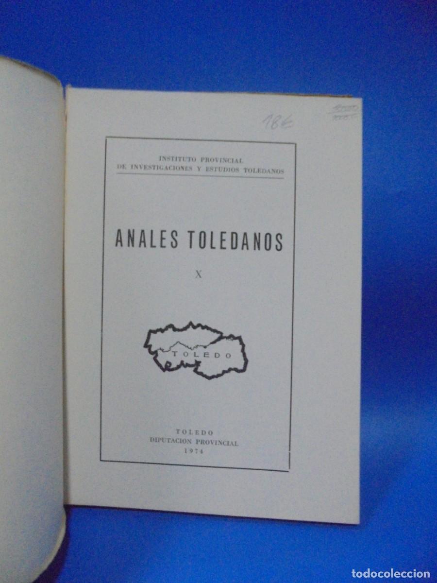 Libros de segunda mano: ANALES TOLEDANOS. 1974. PAG: 223. - Foto 2