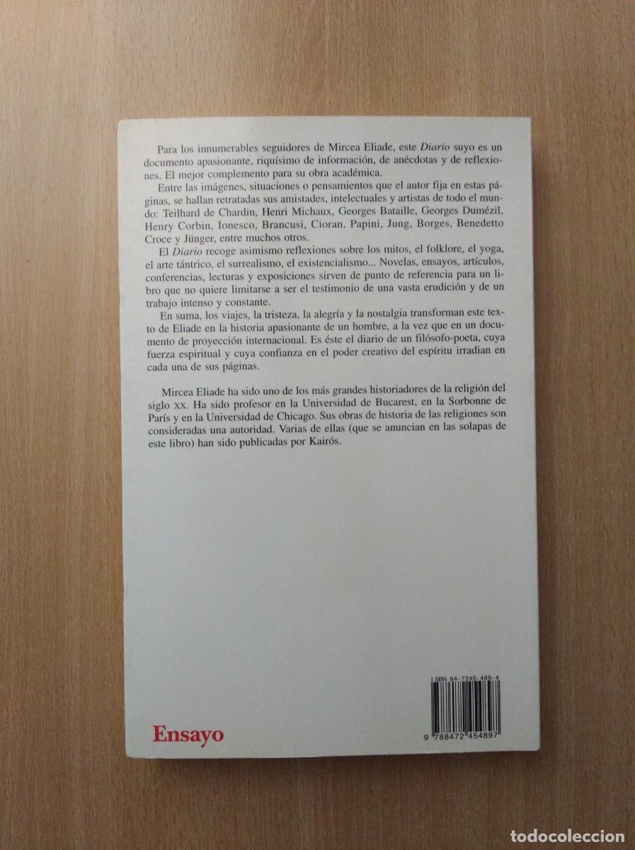 Libros de segunda mano: DIARIO 1945-1969. Mircea Eliade - Foto 2