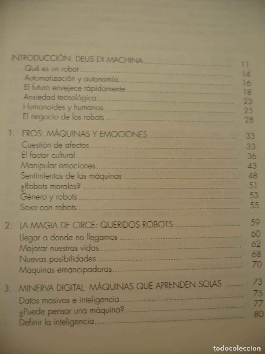 Libros de segunda mano: LA IMPARABLE MARCHA DE LOS ROBOTS. ANDRES ORTEGA. EDITORIAL ALIANZA 2016 - Foto 6