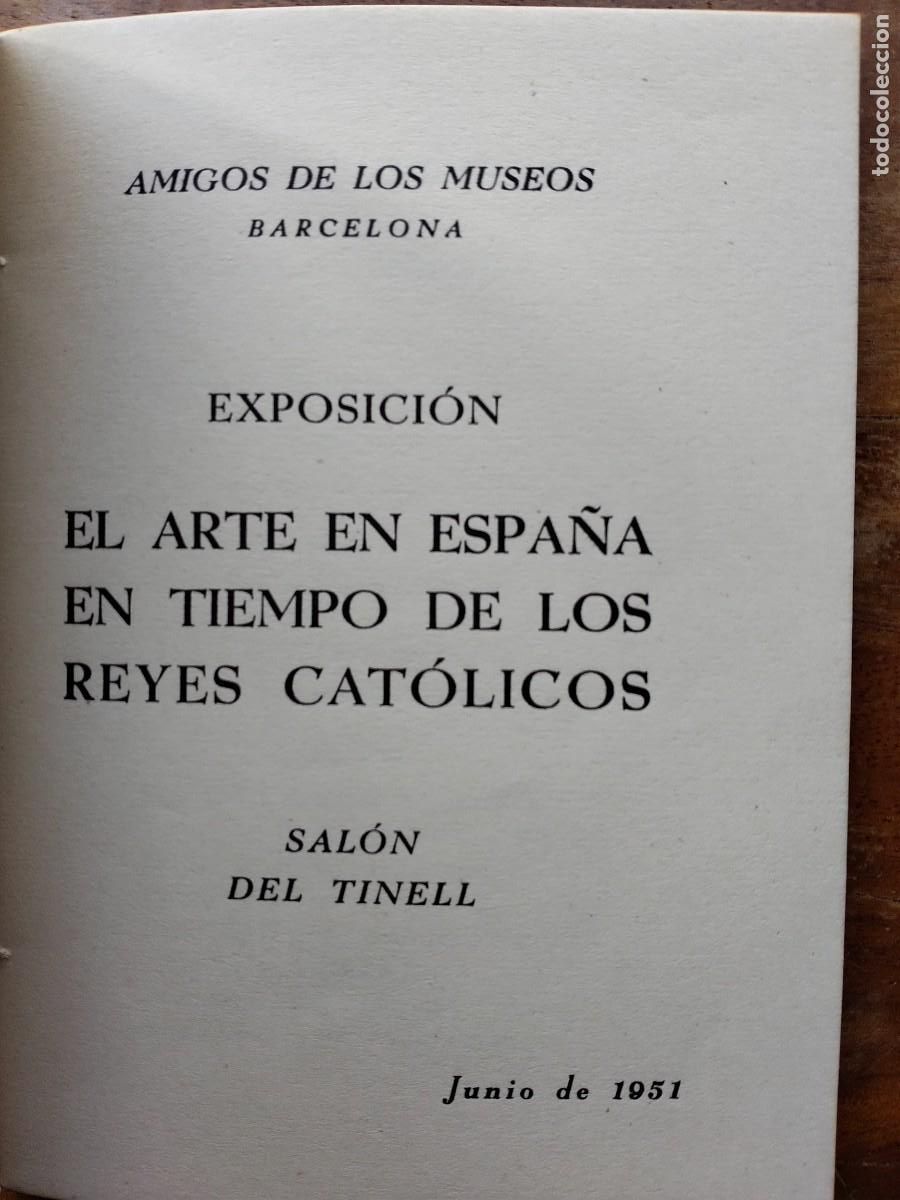 Libros de segunda mano: El arte en Espa&ntilde;a en tiempos de los reyes cat&oacute;licos - Foto 2