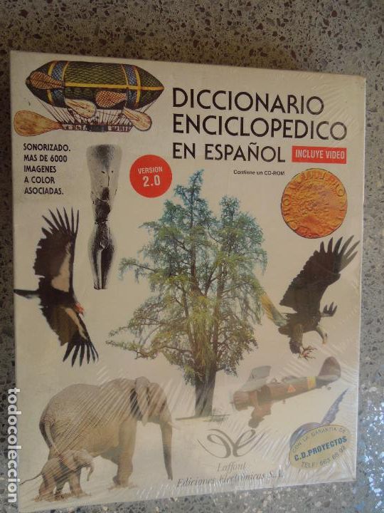 Gebrauchte B&uuml;cher: DICCIONARIO ENCICLOPEDICO EN ESPA&Ntilde;OL - VIDE CD ROM - LAFFONT EDICIONES ELECTR&Oacute;NICAS 1994.