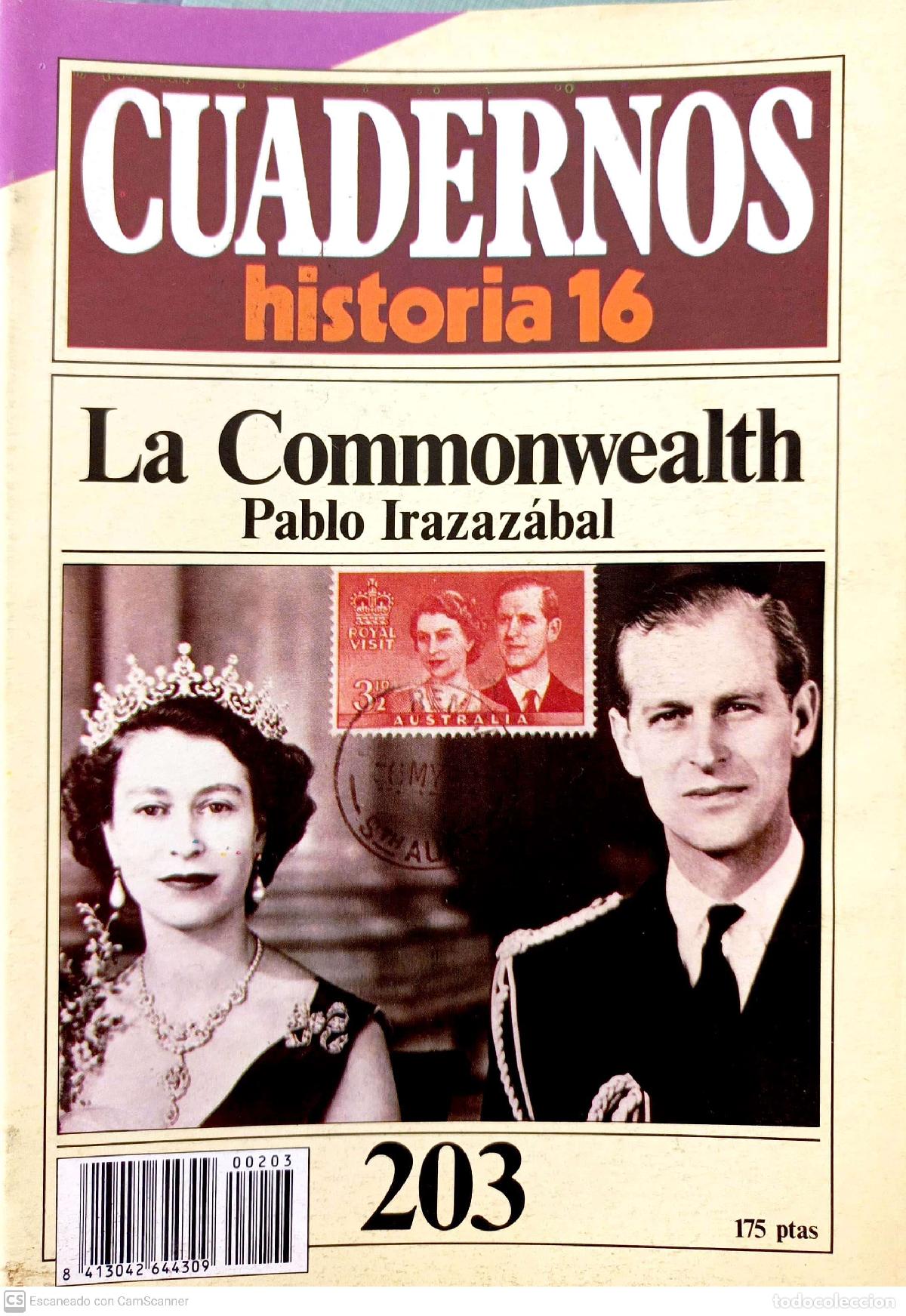 Libros de segunda mano: Cuadernos Historia 16, 203: La Commonwealth - Pablo Irazaz&aacute;bal - Foto 1