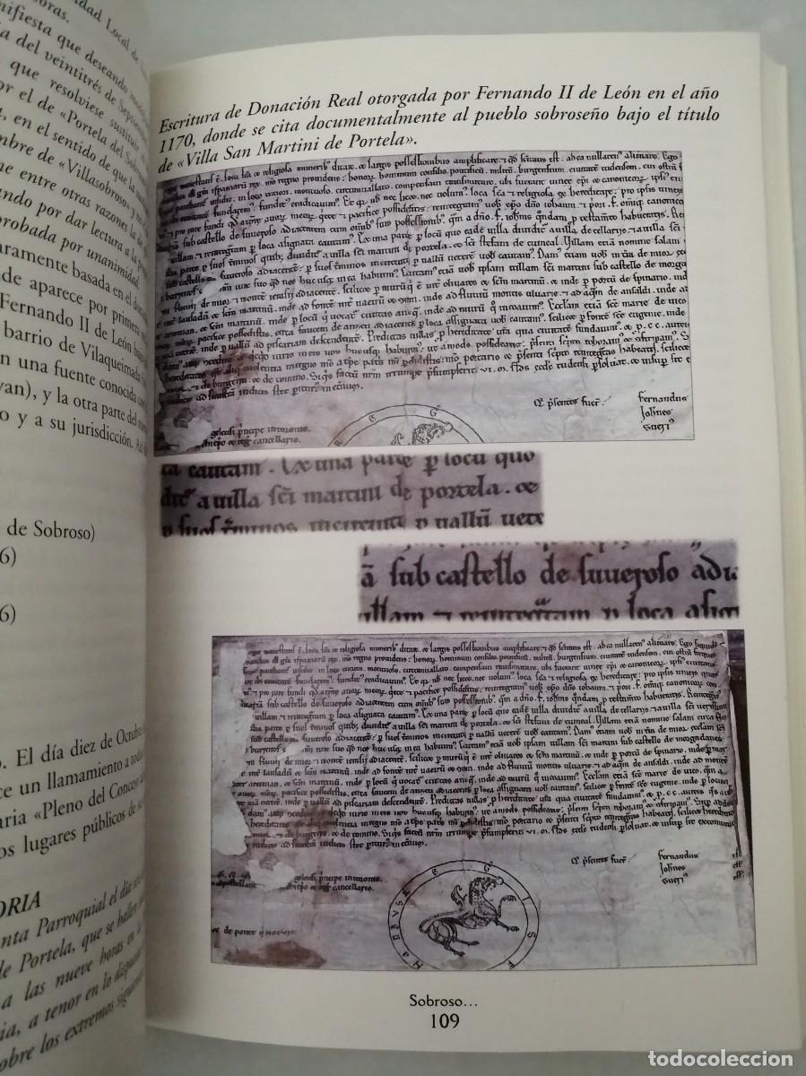 Libros de segunda mano: SOBROSO. Baluarte hist&oacute;rico de Galicia (Primera edici&oacute;n) - Foto 5