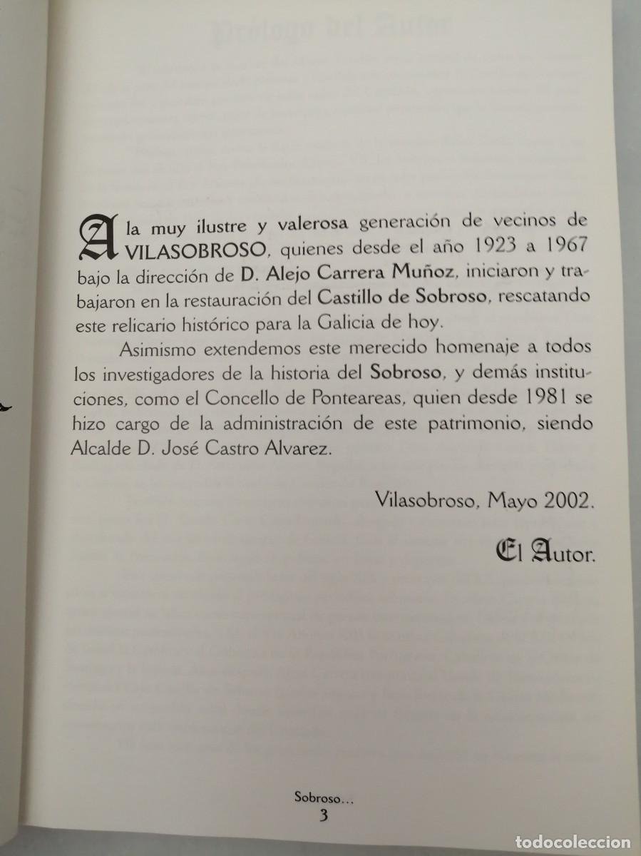 Libros de segunda mano: SOBROSO. Baluarte hist&oacute;rico de Galicia (Primera edici&oacute;n) - Foto 9