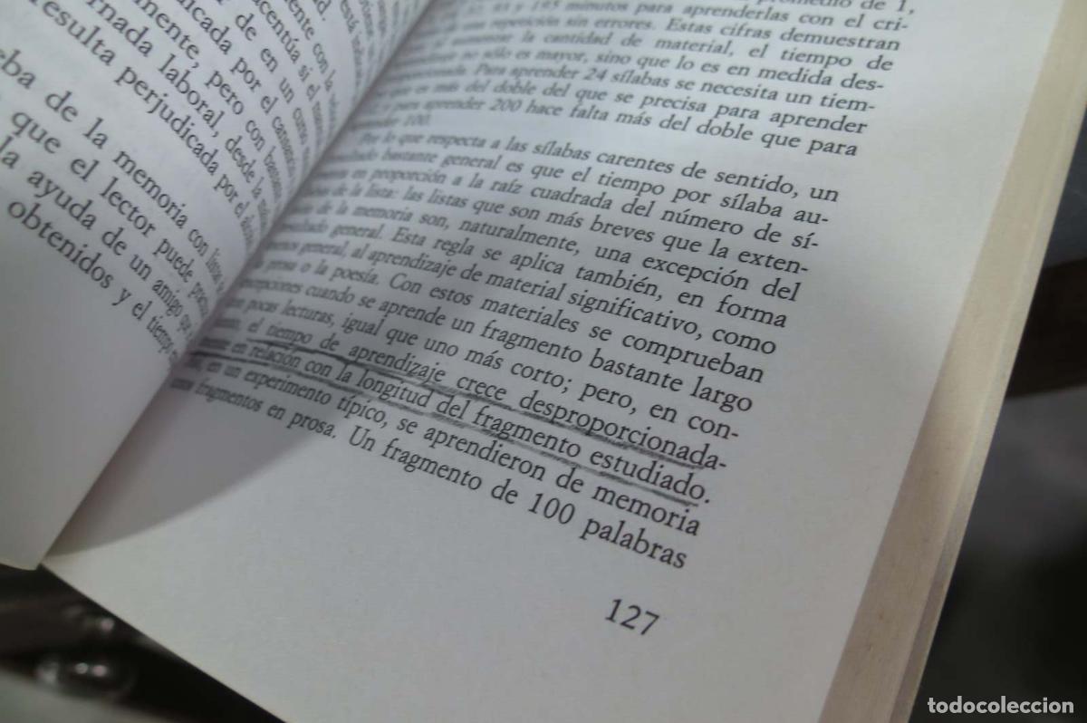 Libros de segunda mano: C&oacute;mo desarrollar la memoria. Manual psicol&oacute;gico pr&aacute;ctico. Dr. Lucy Lowar - Foto 2
