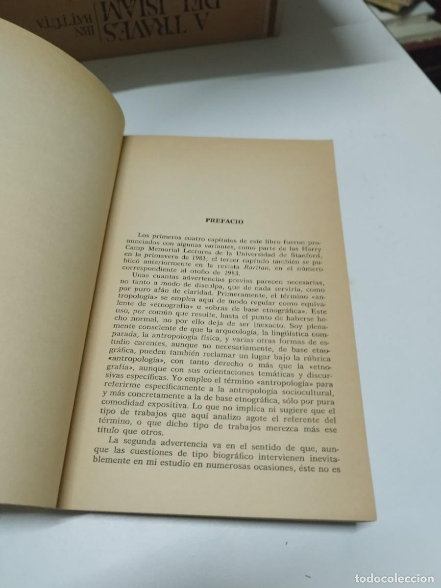 Libros de segunda mano: El Antrop&oacute;logo como autor. Clifford Geertz. P&aacute;lidos Studio. - Foto 4