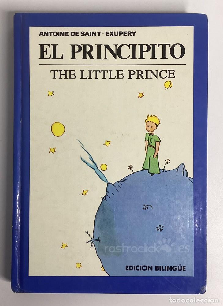 Libros de segunda mano: Libro El Principito Edici&oacute;n Biling&uuml;e 1989 - Foto 1